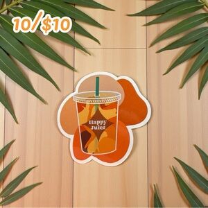 Happy Juice Sticker – 2 1/2” Glossy